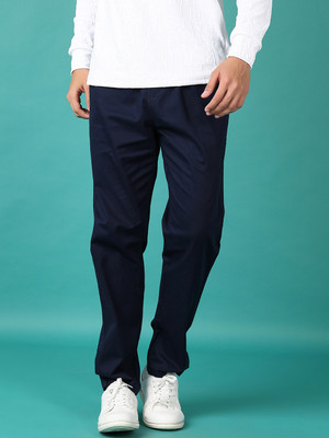 V-MART Solid Men Blue Track Pants