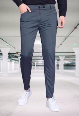 Nitya TrackP Solid Men Grey Track Pants