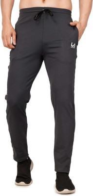 LA SAANIER Solid Men Grey Track Pants