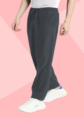 FOXTER Solid Men Grey Track Pants