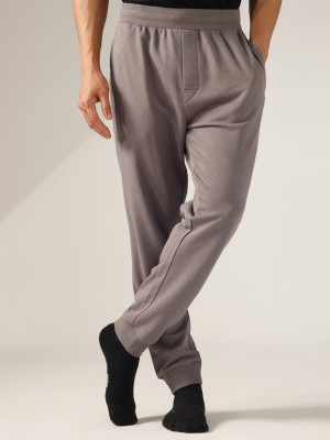 Modern Crew Solid Men Grey Track Pants