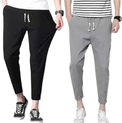 NAIMA ENTERPRISES Solid Men Multicolor Track Pants