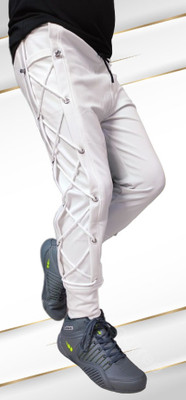 markview Solid Men White Track Pants