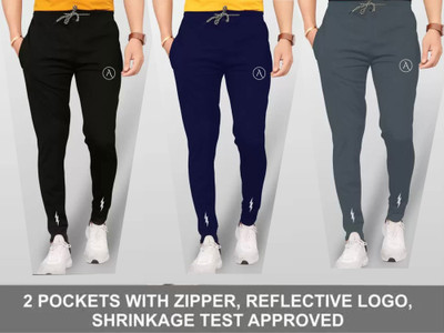 Kashvi Self Design Men Multicolor Track Pants