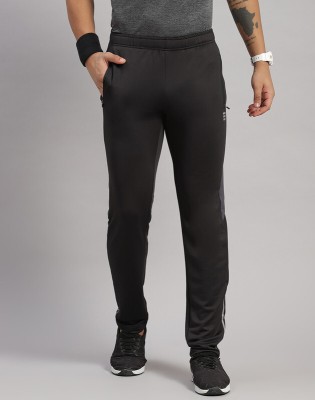 Rock.it Solid Men Black Track Pants