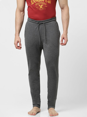 JACK & JONES Solid Men Grey Track Pants