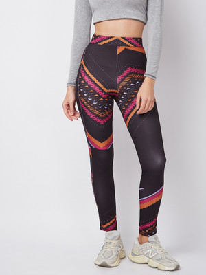 9 impression Printed Women Blue Track Pants