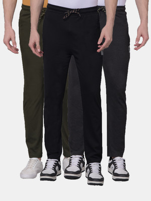 Dollar Solid Men Multicolor Track Pants