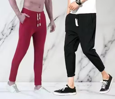 Mehmeti Solid Men Multicolor Track Pants