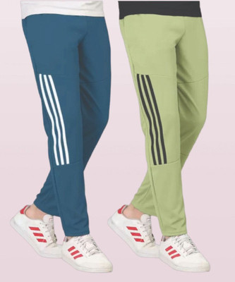 CLOTVIN TREND Striped Men Grey Track Pants