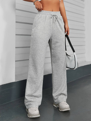 Daphne Maurier Loose Fit Women Grey Trousers