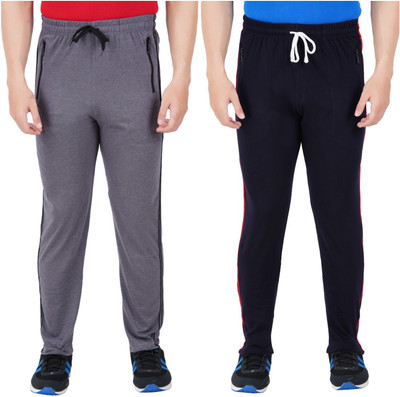 Guide Solid Men Grey, Dark Blue Track Pants