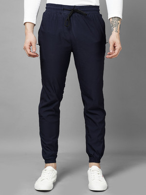 GARTEEN Solid Men Blue Track Pants