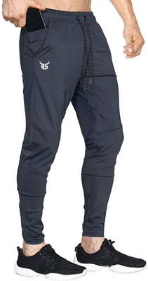 The Modern Soul Solid Men Grey Track Pants
