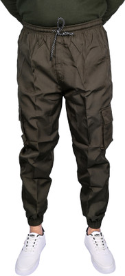 AADAKS SPORTZZ Self Design Men Green Track Pants