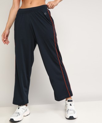 PROWL by TIGER SHROFF Solid Women Dark Blue Track Pants