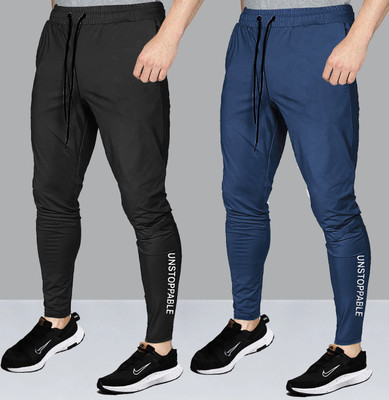 AVOLT Solid Men Multicolor Track Pants