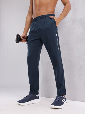 HRX by Hrithik Roshan Graphic Print Men Blue Track Pants