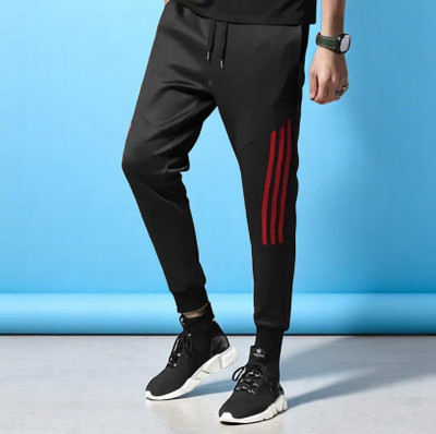 LALWANI BROTHERS Striped Men Red Track Pants