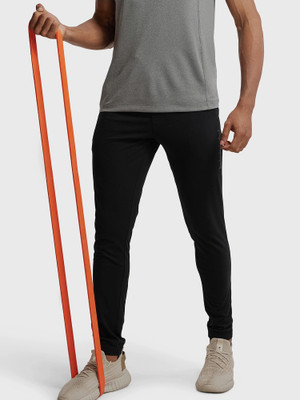 JOCKEY SP31 Super Combed Cotton Rich Active Wear Solid Men Black Track Pants