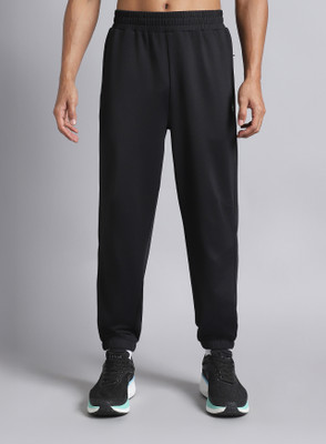 Cult Solid Men Black Track Pants