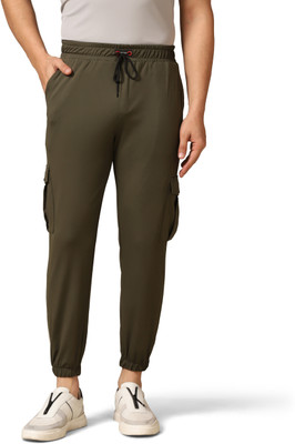 CHAKUDEE Fashion Solid Men Green Track Pants