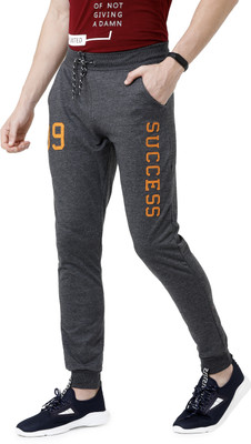 ARDEUR Solid Men Grey Track Pants