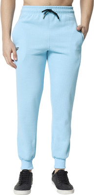 Fflirtygo Solid Men Light Blue Track Pants