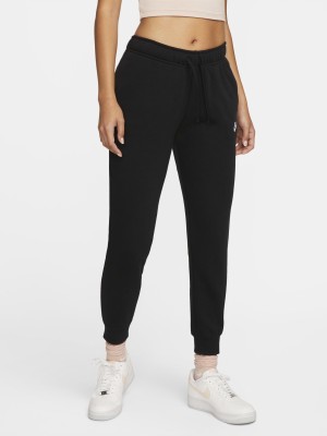 NIKE Sportswear Club Solid Women Black Track Pants