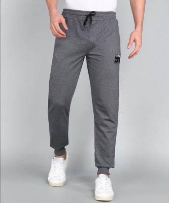 GYRFALCON Printed Men Grey Track Pants