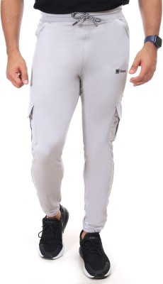 IDASS Solid Men Grey Track Pants