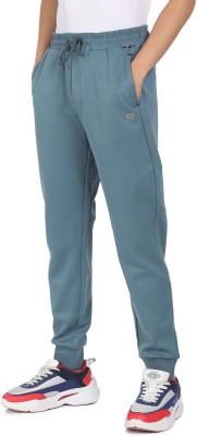 TOMMY HILFIGER Solid Men Blue Track Pants