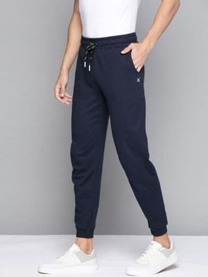 HRX by Hrithik Roshan Solid Men Blue Track Pants