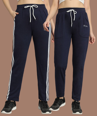 SYDNEY HILLS Solid Women Multicolor Track Pants
