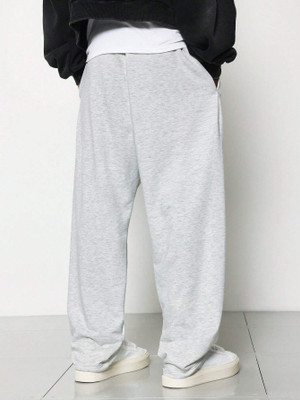 Daphne Maurier Solid Men Grey Track Pants