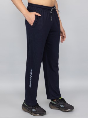 Pyro Spirit Solid Men Dark Blue Track Pants