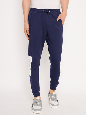 GET GOLF Colorblock Men Dark Blue Track Pants