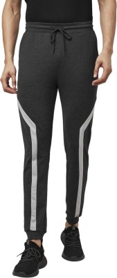 Ajile By Pantaloons Self Design Men Grey Track Pants