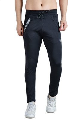 KWINGS Solid Men Grey Track Pants