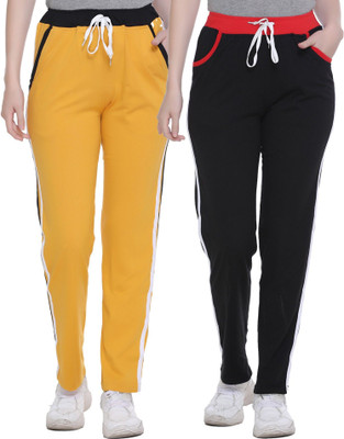 HouseOfCommon Striped Women Multicolor Track Pants