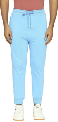 BASICS Solid Men Blue Track Pants