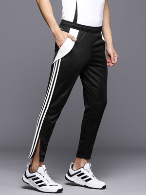 ADIDAS Solid Men Black Track Pants