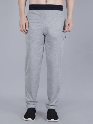 Tf-tex Fro Solid Men Grey Track Pants