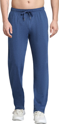 MONTE CARLO Solid Men Blue Track Pants