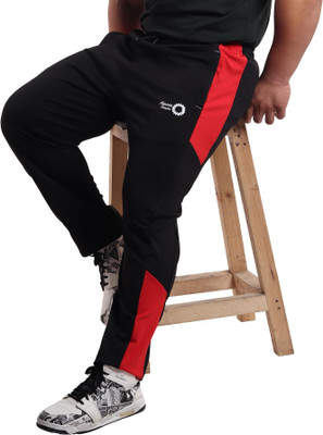 ADAAISTIC SPORTS Solid Men Black Track Pants