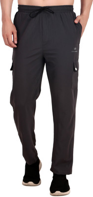 Urban Warms Solid Men Grey Track Pants