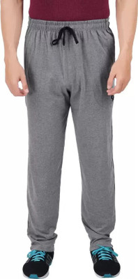 Wrodss Solid Men Grey Track Pants