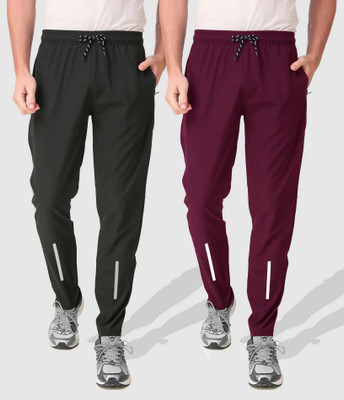 AVOLT Colorblock Men Multicolor Track Pants