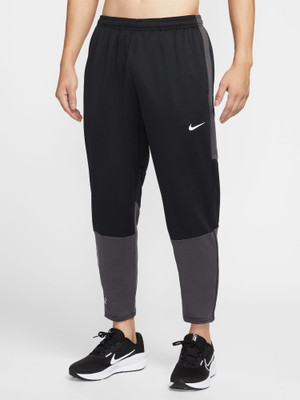 NIKE Solid Men Black Track Pants