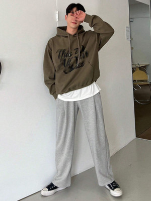 IRONDYE Solid Men Grey Track Pants